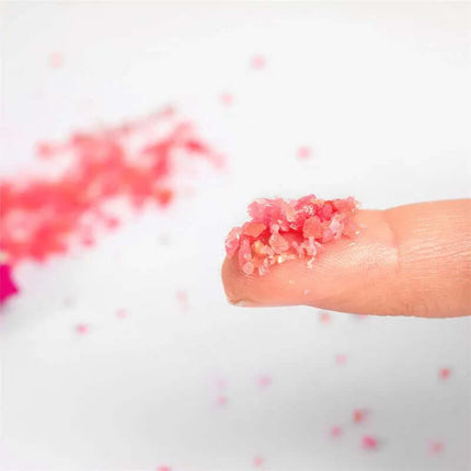 Explosive Candies Oral Sex Popping Candies 1 Sachet Strawberry Flavor exploded on finger for a playful, tongue-tingling sensation.