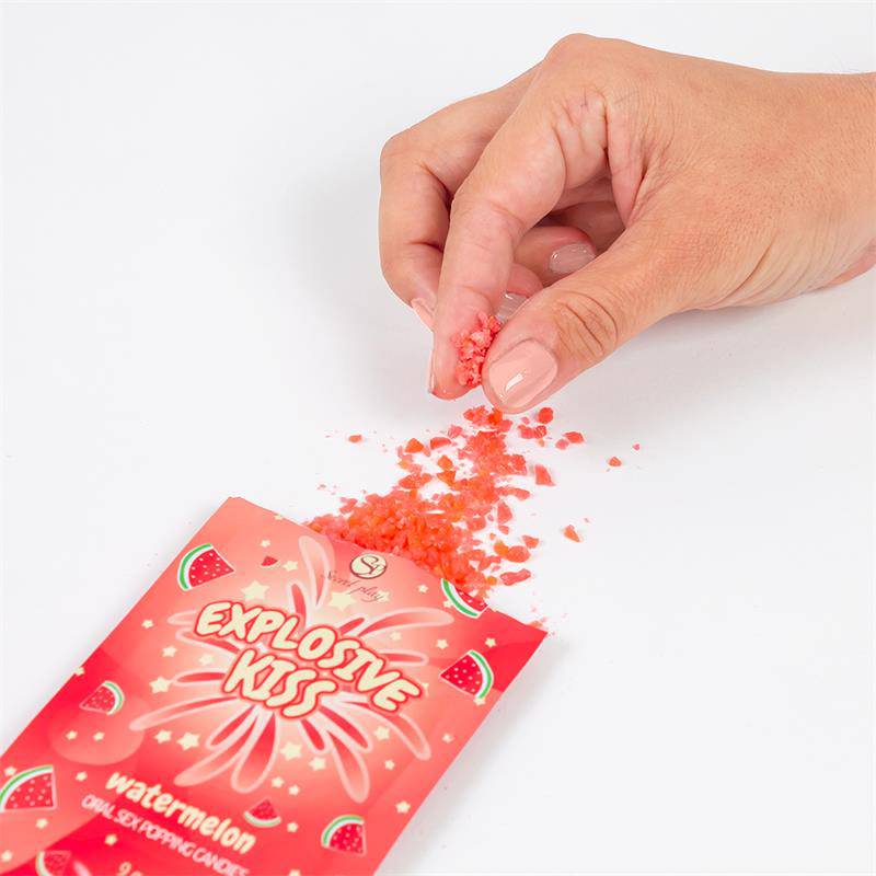 Explosive Oral Sex Popping Candies - Single Unit Watermelon Flavor - secretsextoys.store