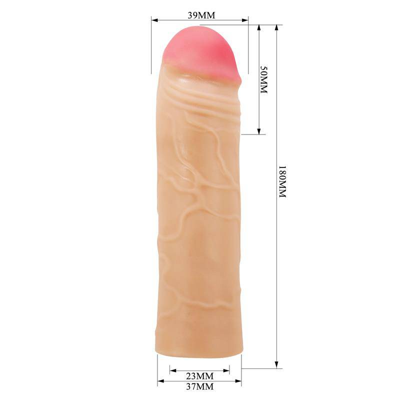 Extended Penis Sleeve 2 Chane - secretsextoys.store