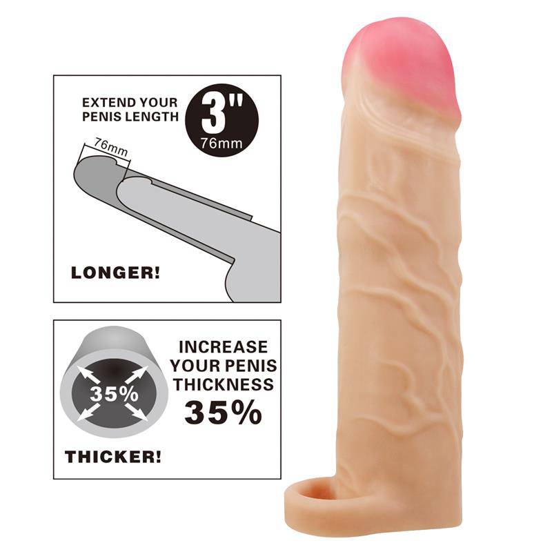 Extended Penis Sleeve 3 Gerd - secretsextoys.store