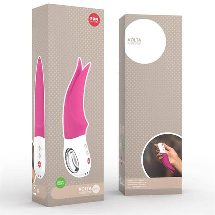 External Stimulator Volta Blackberry packaging with vibrant design and dynamic vibrator