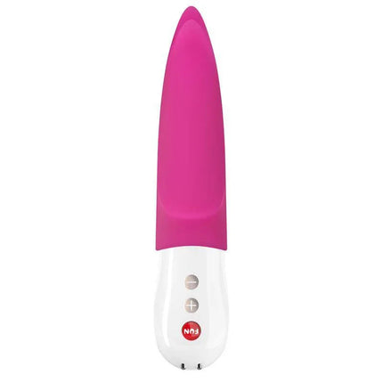External Stimulator Volta Blackberry vibrator in pink and white