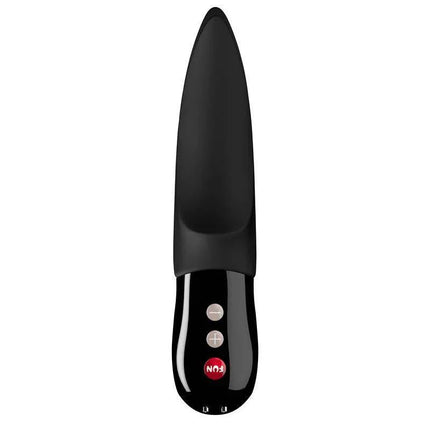 External Stimulator Volta Black with dynamic vibrating tips and ergonomic design for enhanced pleasure and sensitivity.
