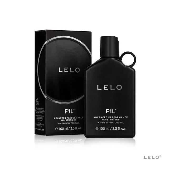 F1L Advanced Performance Moisturizer Waterbase 100 ml bottle and packaging by LELO