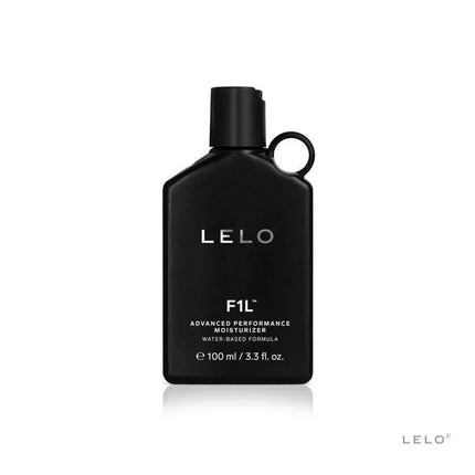 F1L Advanced Performance Moisturizer Waterbase 100 ml bottle, premium water-based lubricant for smooth, sensual experience with LELO products.