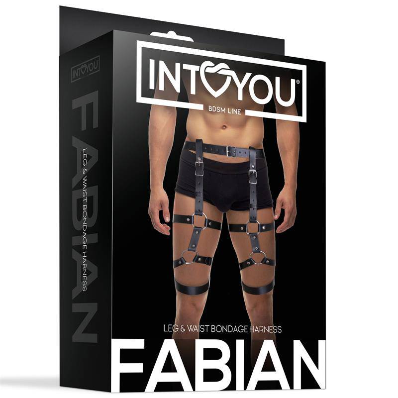 Fabian Leg and Waist Bondage Harness Adjustable - secretsextoys.store