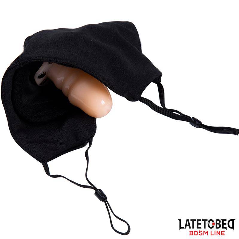 Face mask with 6 cm Detachable Dildo - secretsextoys.store