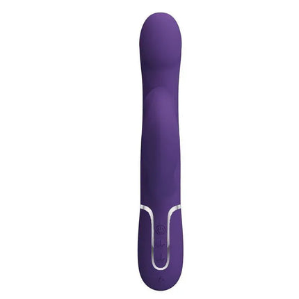 Falin Rolling Vibrator USB in purple showcasing its ergonomic dual-motor design for enhanced stimulation and pleasure