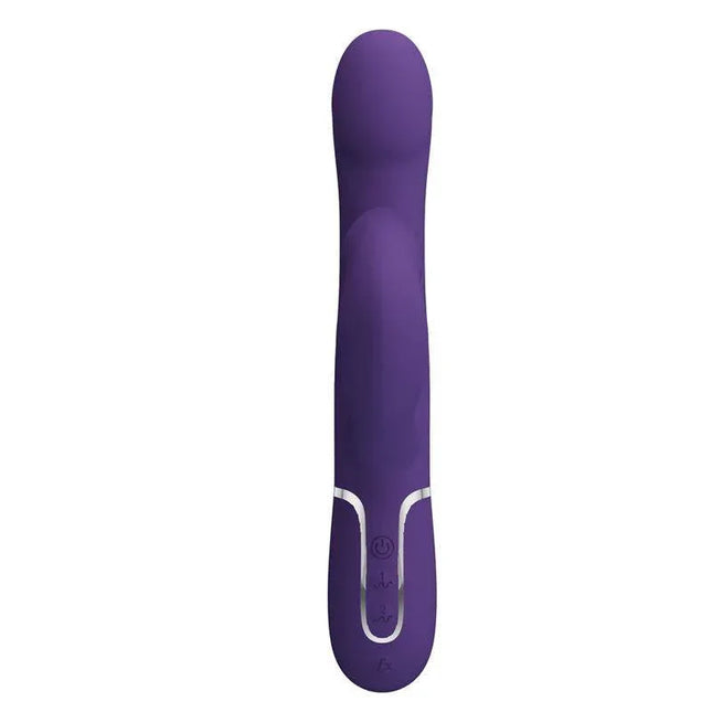 Falin Rolling Vibrator USB in purple showcasing its ergonomic dual-motor design for enhanced stimulation and pleasure