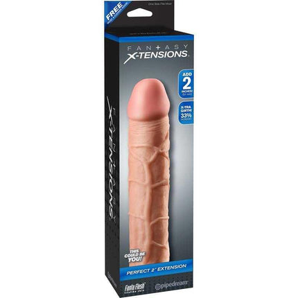 Fantasy X-tensions Perfect 5,08 cm Extension - Flesh packaging