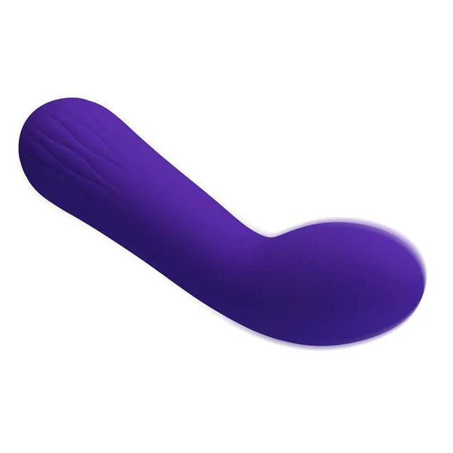 Faun Vibrator Purple made of premium silicone for G-spot stimulation with ergonomic design and versatile vibration modes.