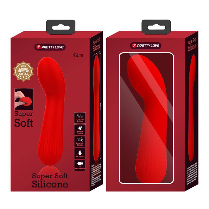 Faun Vibrator Red - secretsextoys.store