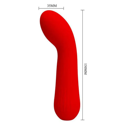 Faun Vibrator Red - Premium Silicone G-Spot Vibrator