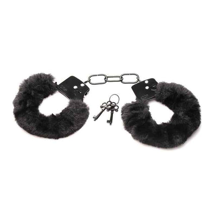 Furry Handcuffs Black