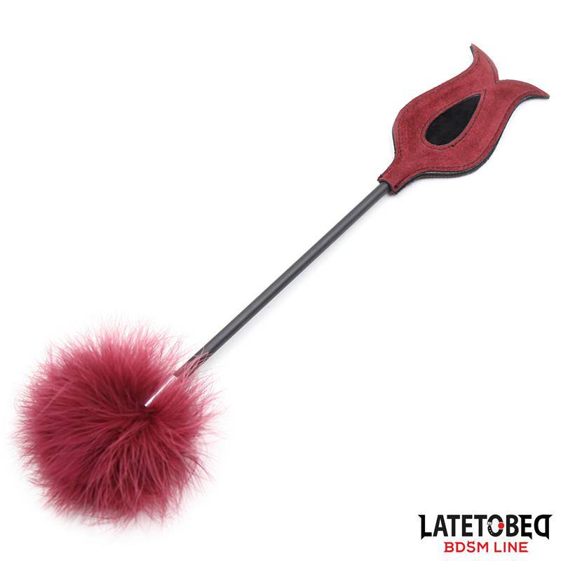 Feather Tickler and Rose Shape Paddle - secretsextoys.store
