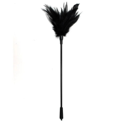 Feather Tickler intimate tool for gentle caressing and sensual exploration, perfect for heightening anticipation in romantic moments.