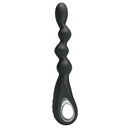 Federer Anal Stimulator with Vibration features flexible design and 12 vibration modes for enhanced pleasure and comfort.