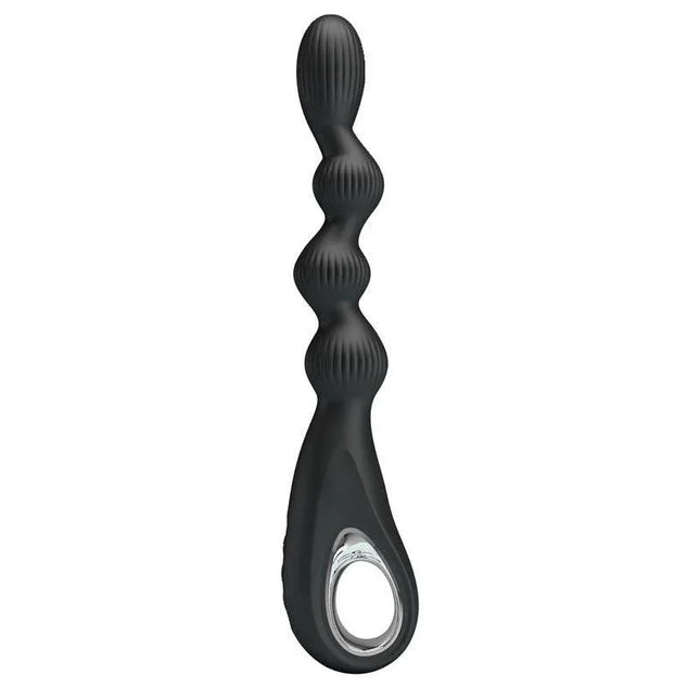 Federer Anal Stimulator with Vibration features flexible design and 12 vibration modes for enhanced pleasure and comfort.