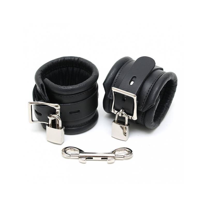 Feet Cuffs LUX 7 CM with Padlocks - secretsextoys.store