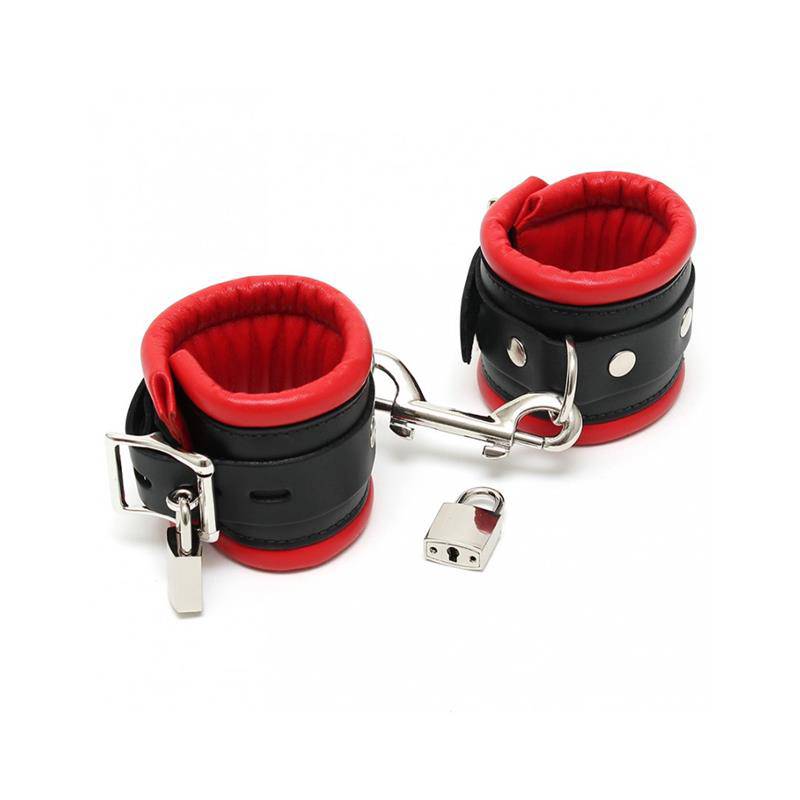 Feet Cuffs LUX 7 CM with Padlocks - secretsextoys.store