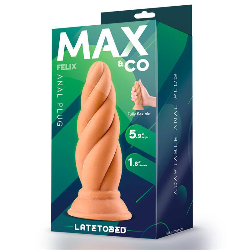 Felix Adaptable Butt Plug 5.9 Flesh - secretsextoys.store