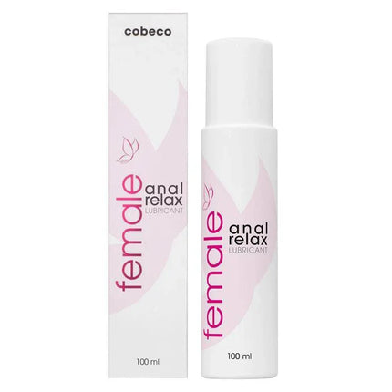 Female Anal Relax 100 ml lubricant bottle and packaging
