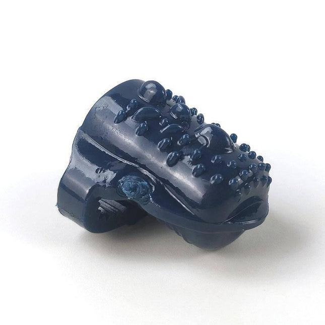 Finger Ring with Vibration Blue – compact finger vibrator for hands-free use in durable blue material.