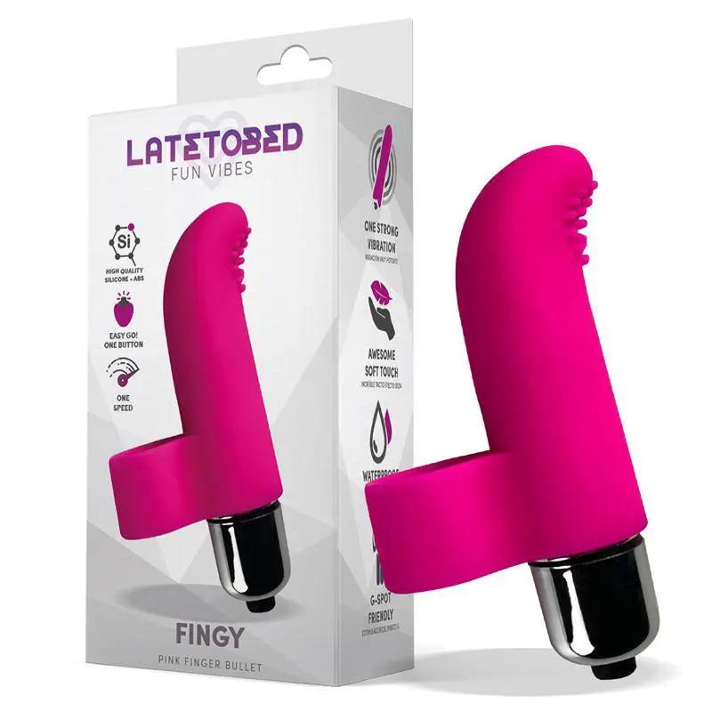 Fingy Finger Bullet Silicone Pink - secretsextoys.store