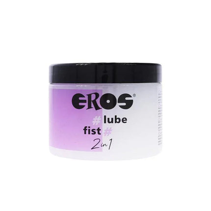 Fisting Lubricant Water and Silicone Base 2 en1 500 ml - EROS 2 in 1 gel bottle