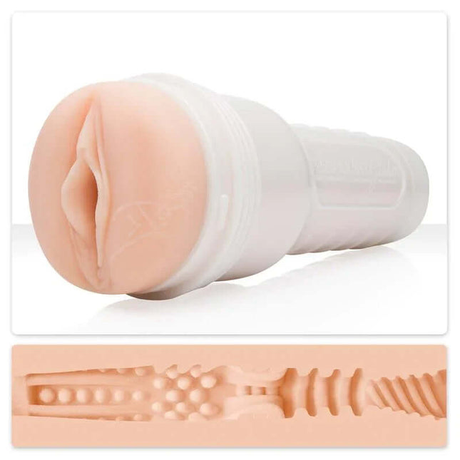 Fleshlight Dillion Harper Crush with FleshTone shell, Lady Canal orifice, and Crush canal texture for lifelike experience.
