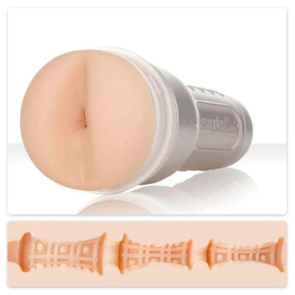 Fleshlight Girls Riley Reid Euphoria butt orifice with pearlescent case and unique Euphoria canal texture