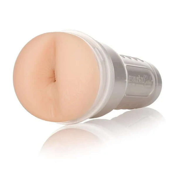 Fleshlight Girls Riley Reid Euphoria with pearlescent case, designed for a premium experience with Euphoria texture. Flesh tone, orifice: butt.