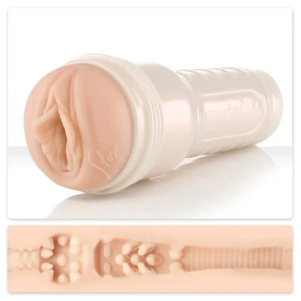 Fleshlight Girls Stoya Destroya with lifelike Destroya texture and pearlescent case for intense stimulation and discreet storage.