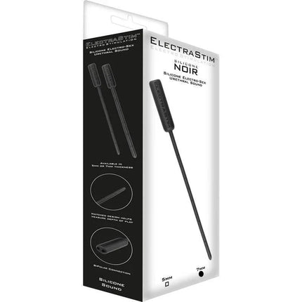 Packaging of Flexible Silicone Noir Probe 7 mm showcasing product features and details.