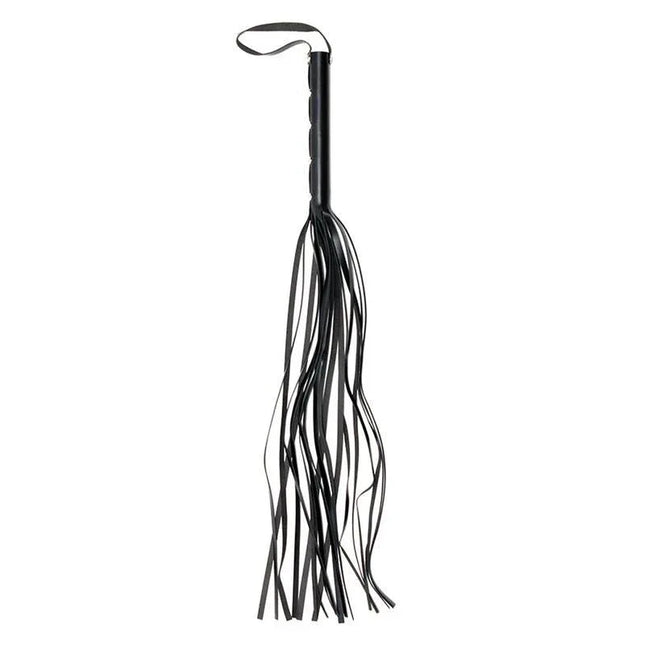 Flogger Leather 75cm made from genuine leather for BDSM play, featuring a balanced swing and satisfying impact for varied sensations.