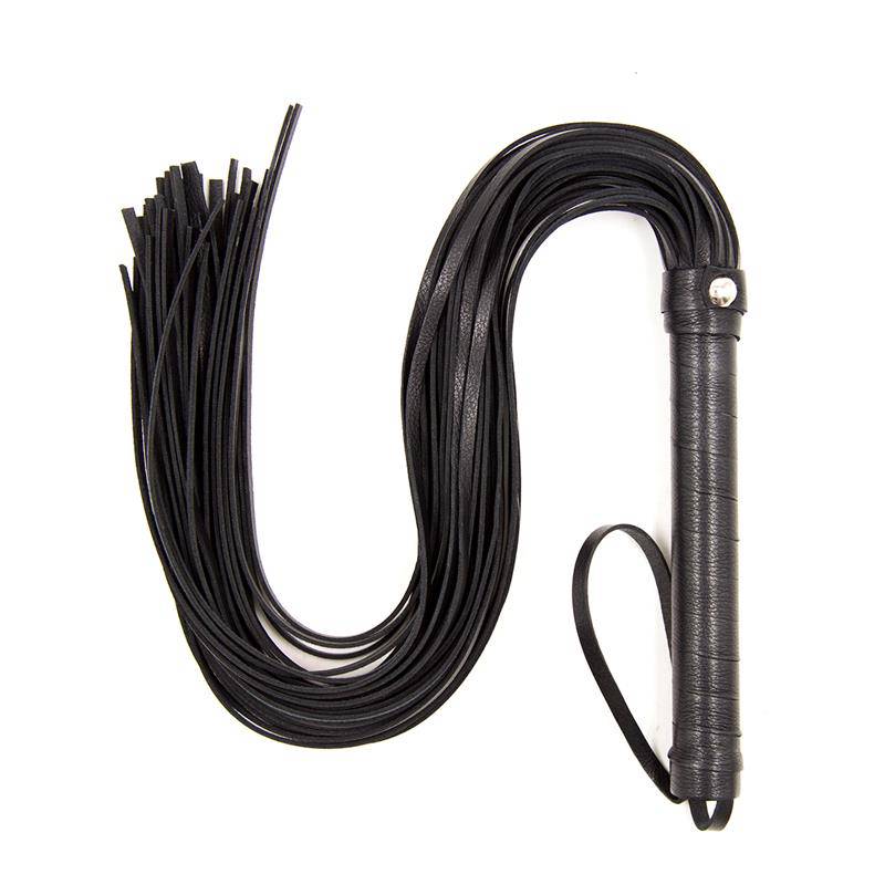 Flogger Metal Hardware 69 cm Black - secretsextoys.store