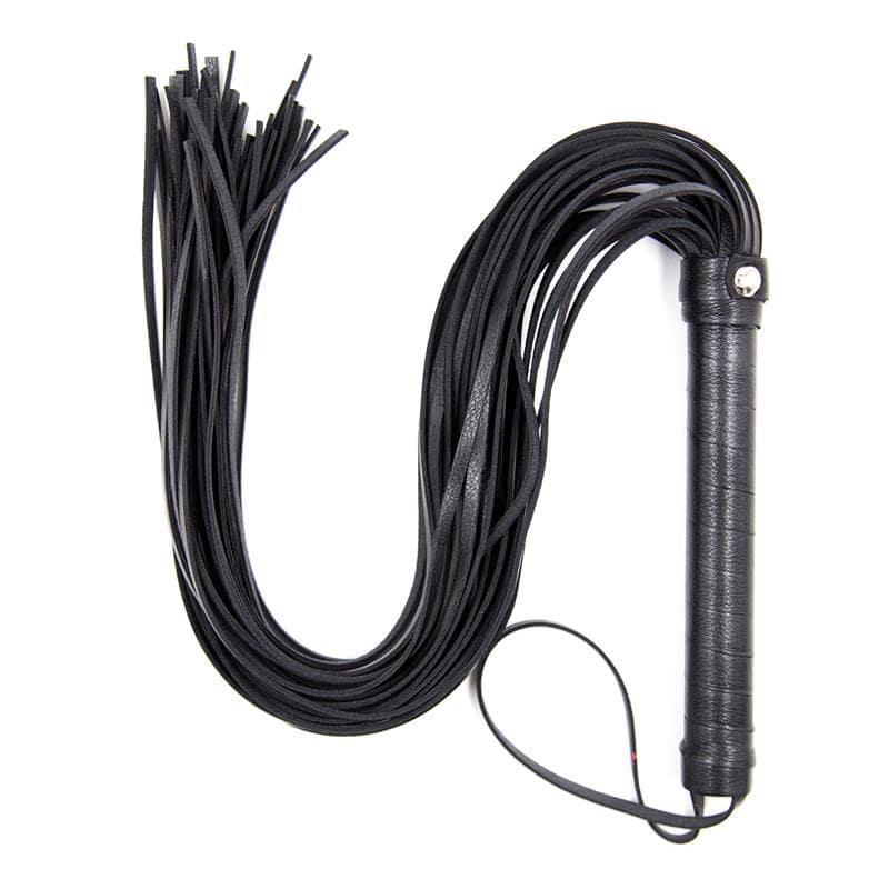 Flogger Metal Hardware 69 cm Black - secretsextoys.store