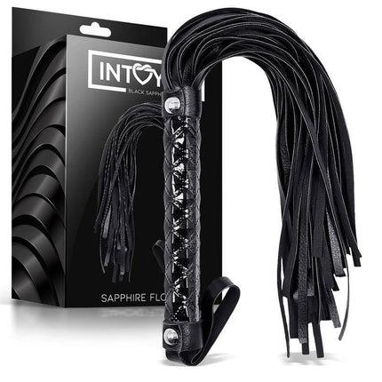 Flogger Sapphire Vegan Leather by Black Saphire with nickel-free vegan leather for luxurious and safe play.