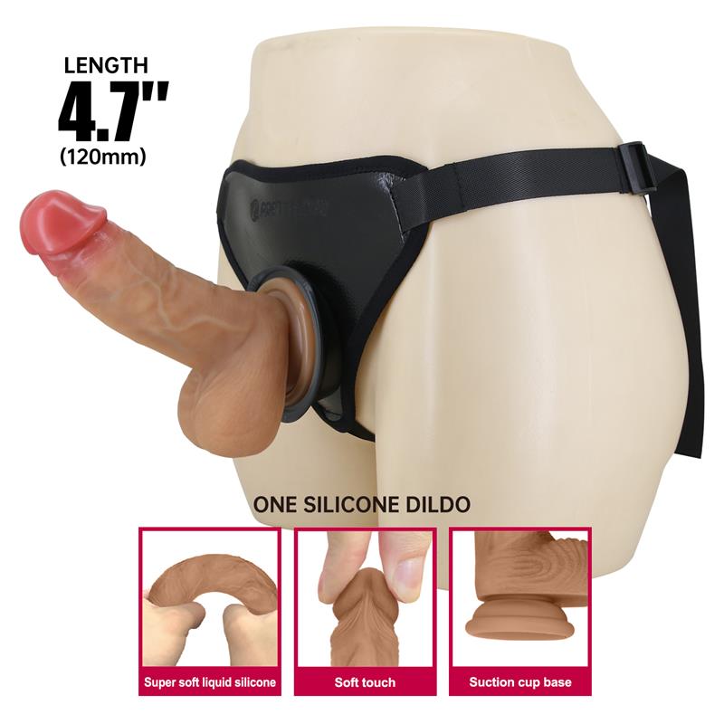 Fogg Universal Strap On Harness with Dildo - secretsextoys.store