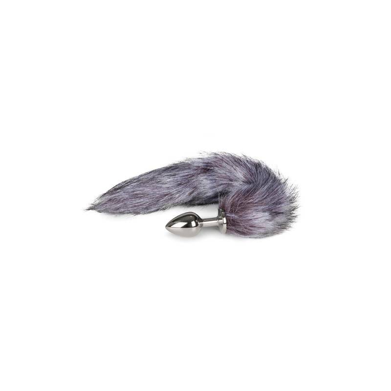 Fox Tail Plug No. 6 - Silver - secretsextoys.store