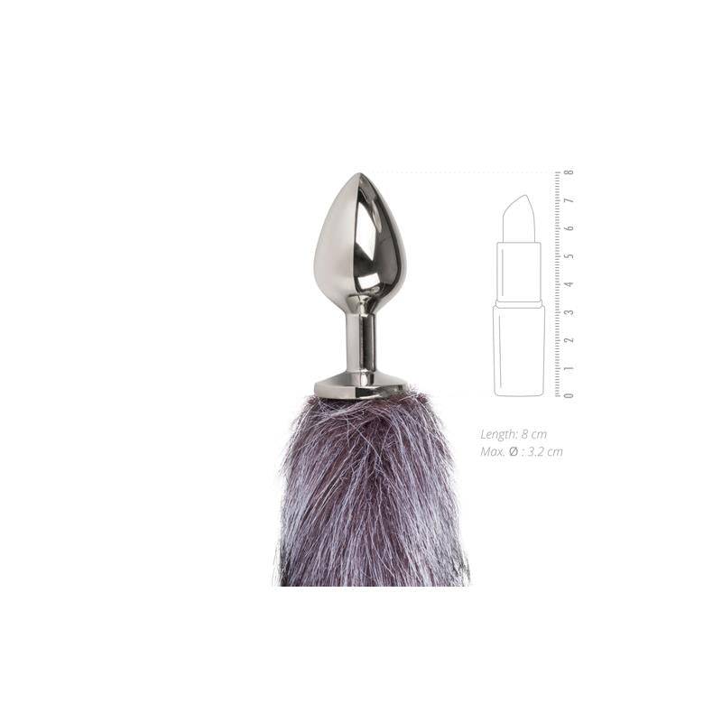 Fox Tail Plug No. 6 - Silver - secretsextoys.store