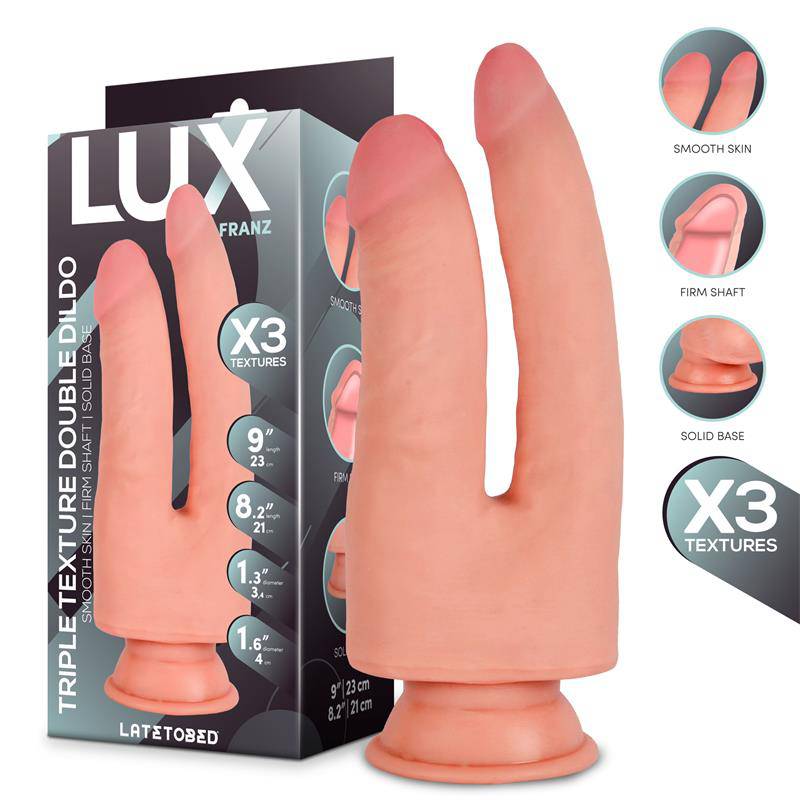 Franz Triple Density Double Dildo 8.2 - 9 - secretsextoys.store