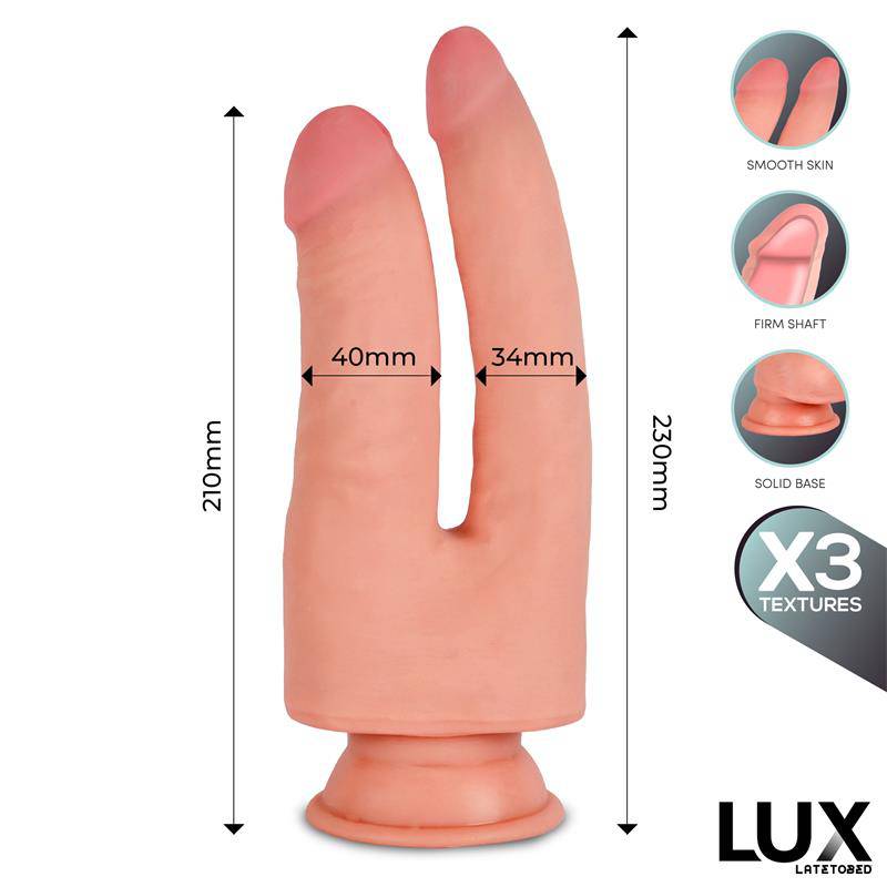 Franz Triple Density Double Dildo 8.2 - 9 - secretsextoys.store
