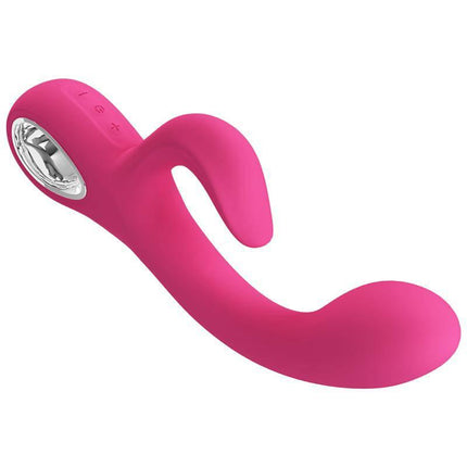Fritz Rabbit Vibrator G-Spot pink silicone dual stimulator for G-spot and clitoral pleasure