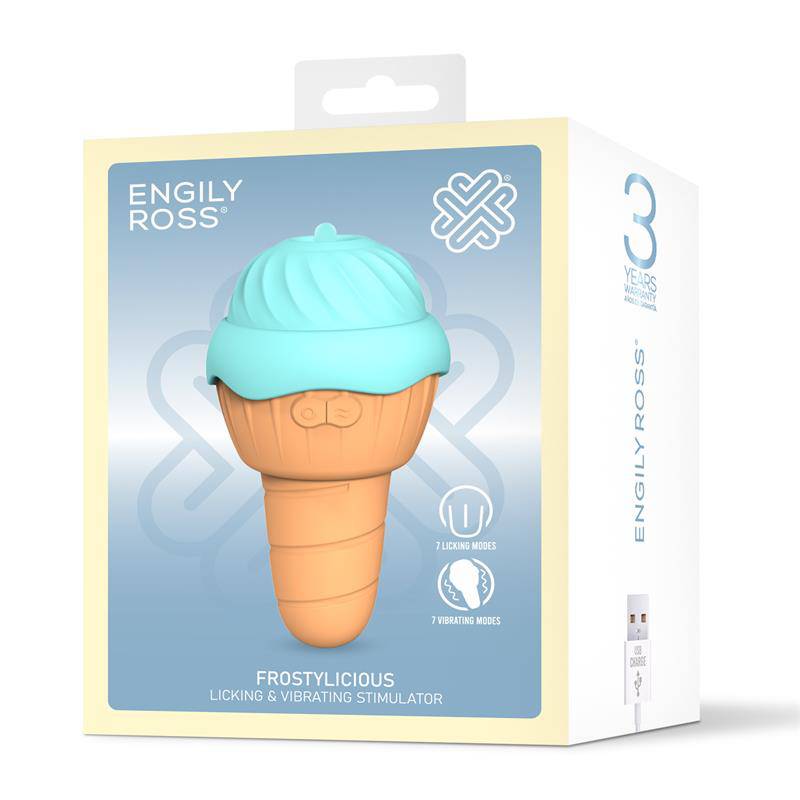 Frostylicious Stimulator with Licking and Vibration - secretsextoys.store