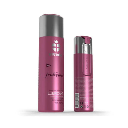 Fruity Love Lubricant Pink Grapefruit with Mango 150 ml bottle showcasing fruity aroma and skin-friendly formula.