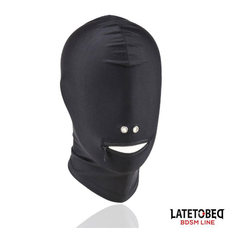 Full Cover Hood with Zipper in the Mouth - secretsextoys.store
