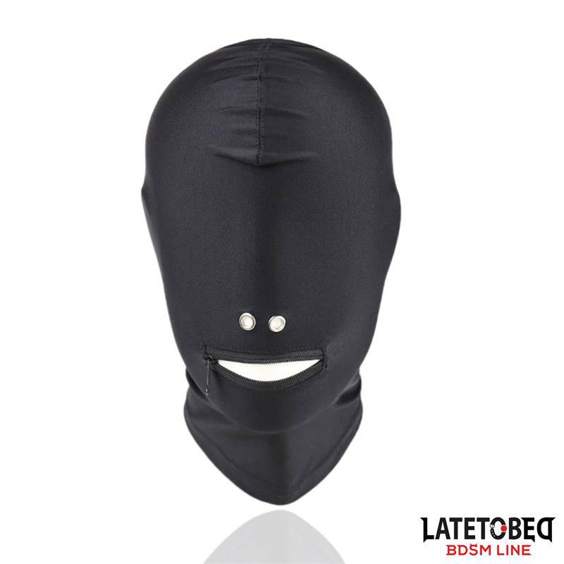Full Cover Hood with Zipper in the Mouth - secretsextoys.store