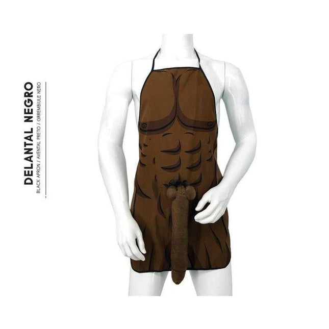 Funny Men Apron for Parties and Events with humorous design, ideal for bachelor parties and pranks.