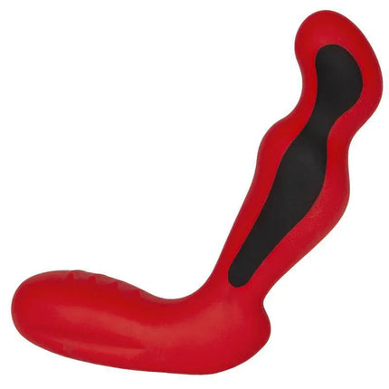 Fusion Habanero Prostate Massager Silicone in red and black design for intense electro-stimulation and versatile prostate play experience.